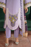 Elegant Chikankari Embroidered Shirt with Printed Dupatta