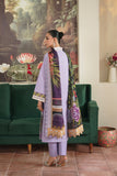 Elegant Chikankari Embroidered Shirt with Printed Dupatta