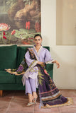 Elegant Chikankari Embroidered Shirt with Printed Dupatta