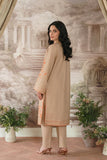 Urooj Skin Lawn Suit with Rust Suzani Embroidery Design