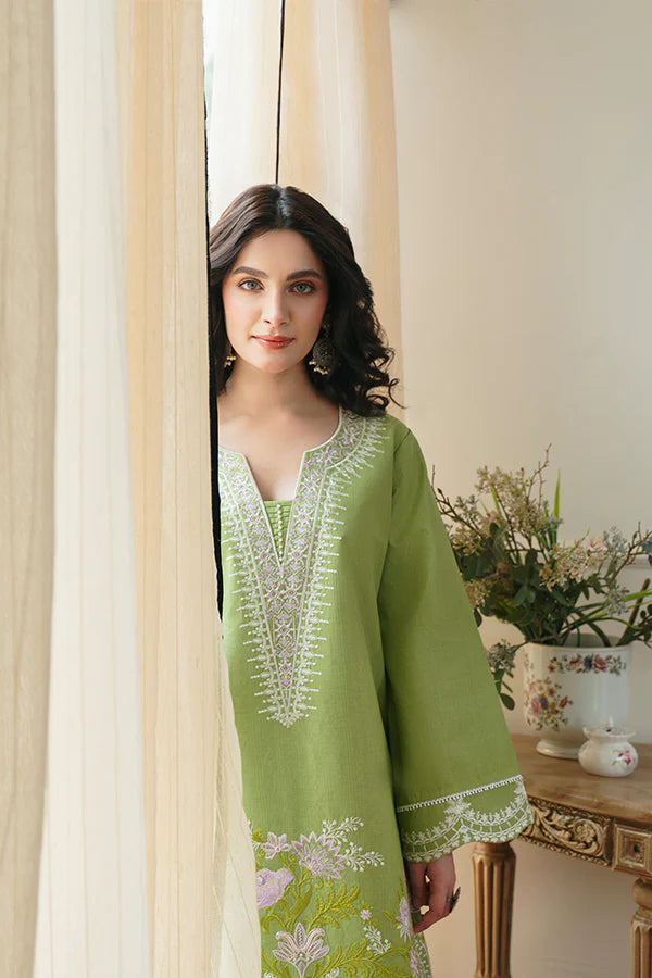Gull 2-Piece Embroidered Jacquard Lawn Kurta Set