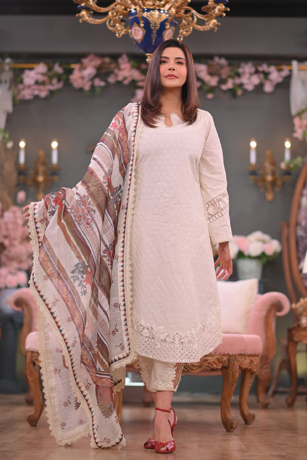 Chikankari Amber Skin - FZ-PP-004